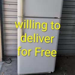 Whirlpool Apartment Size Refrigerator 18 Cuft(Size 30" w 32" d  69" H