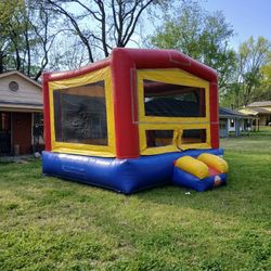 Multi Color Bounce House 