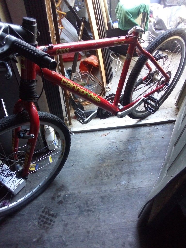 Salvaged/Rescued Cannondale 