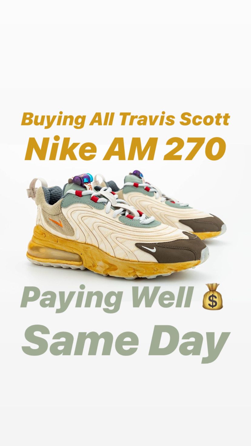 Buying All Travis Scott Nike Air Max 270
