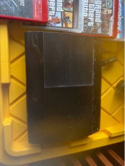 PS3 used with games