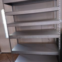 6 Tier Shelves  Very Good 82"48" Pre-owned 