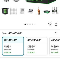 Indoor Grow Tent Full Set Up