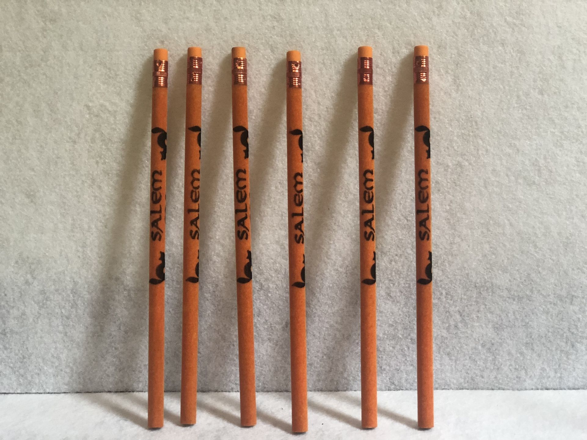 Salem Massachusetts Flocked/Fuzzy Pencils