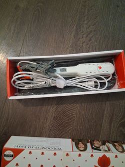 Hair volumizing iron