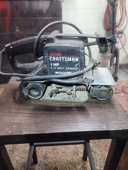 Vintage Sears belt sander
