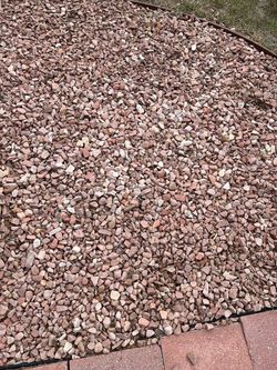Pink Rose Landscape Gravel,$8 per 5-Gallon Bucket, Pickup Only