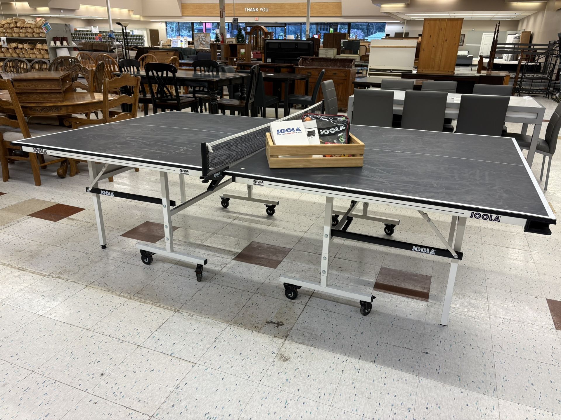 Joola Ping Pong Table W/Accesories
