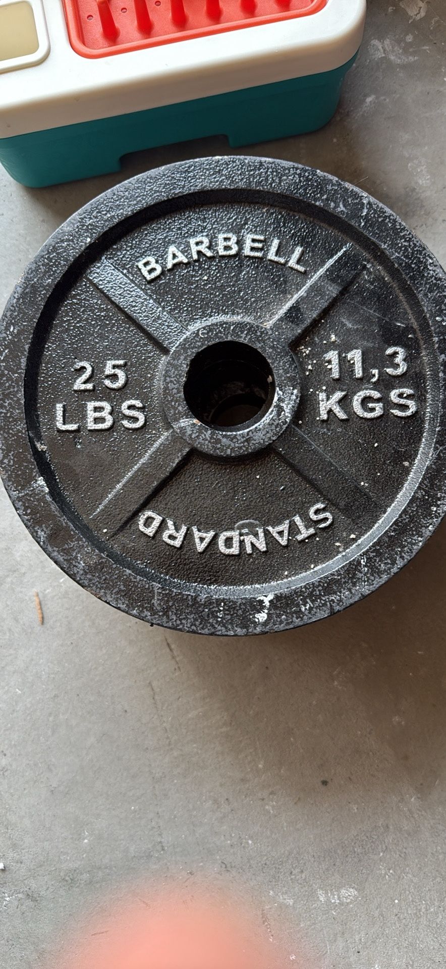 25lb Iron Plates