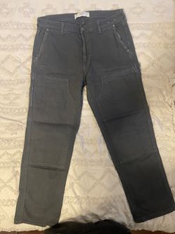 Hollister Dark Grey Carpenter Jeans