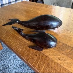 Whale Sculptures