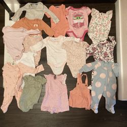 Newborn - 3 Months Baby Clothes 