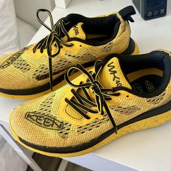 Men's WK400 Walking Athletic Shoes - Yellow/Black M-8 