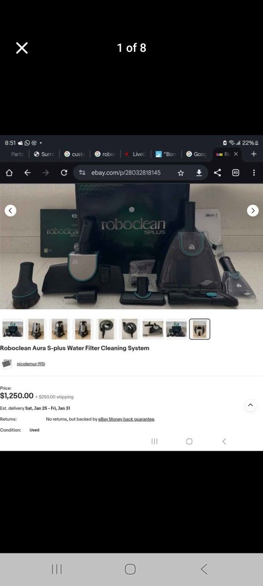 Aura Roboclean Splus Professional Cleaning System 