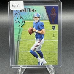 2019 Panini Passing The Torch #80 Daniel Jones RC #/60
