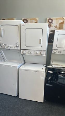 24” Whirlpool stackable washer and dryer set