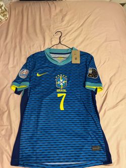 Nike Brazil Vini Jr. #7 Soccer Jersey🟢🟡