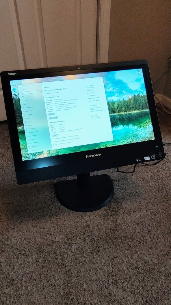 23 Inch Core I5 Lenovo ThinkCentre M93z all-in-one touch-screen desktopĀ