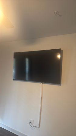 Full Modular Sectional/ Two 65inch Flat Screen TV’s