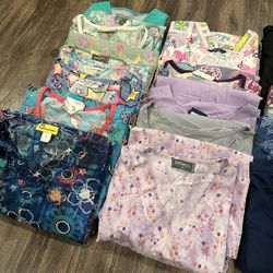 Plus Size Scrub Tops - $3 each 