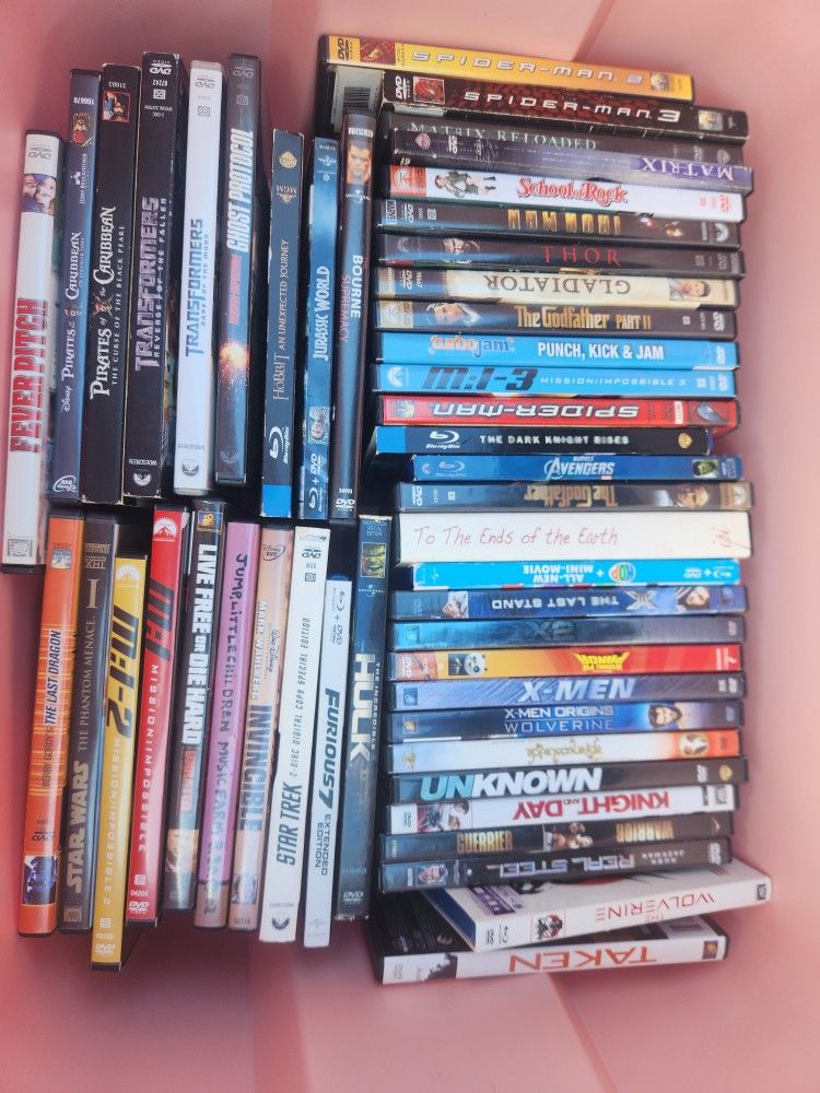 DVDs! Whole Box For $30
