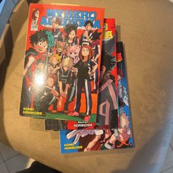 My Hero Academia Books 2,3,4
