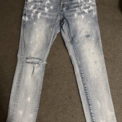 Purple jeans size 32