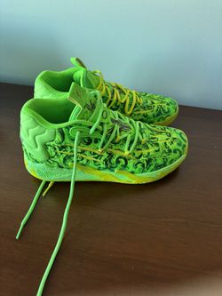 Green Lamelo Ball Basketball Shoes