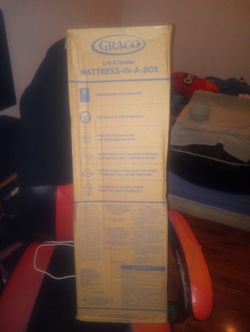 Graco Crib N Toddler Mattress In A Box Brandnew N Brand-new Mattress Protector