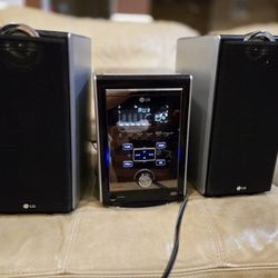 LG - LFU850 160W Compact Shelf System, USB Port, AM/FM CD player aux.