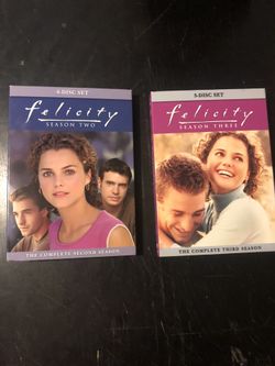 FELICITY-Season 2 And 3 DVD Sets - new factory sealed, ships fast 