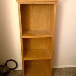 Solid Wood, Oak Bookcase, Handcrafted