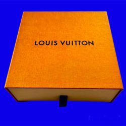 Louis Vuitton LV Box empty Storage Replacement Gift Drawer belt scarf wallet