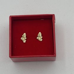 Nugget Gold Earrings 