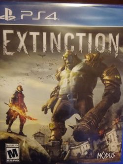 Extinction for ps4 and Surviving Mars for ps4