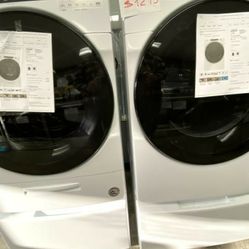 Virtual Appointment Available Open Box Front Loading Washer & DryerSet