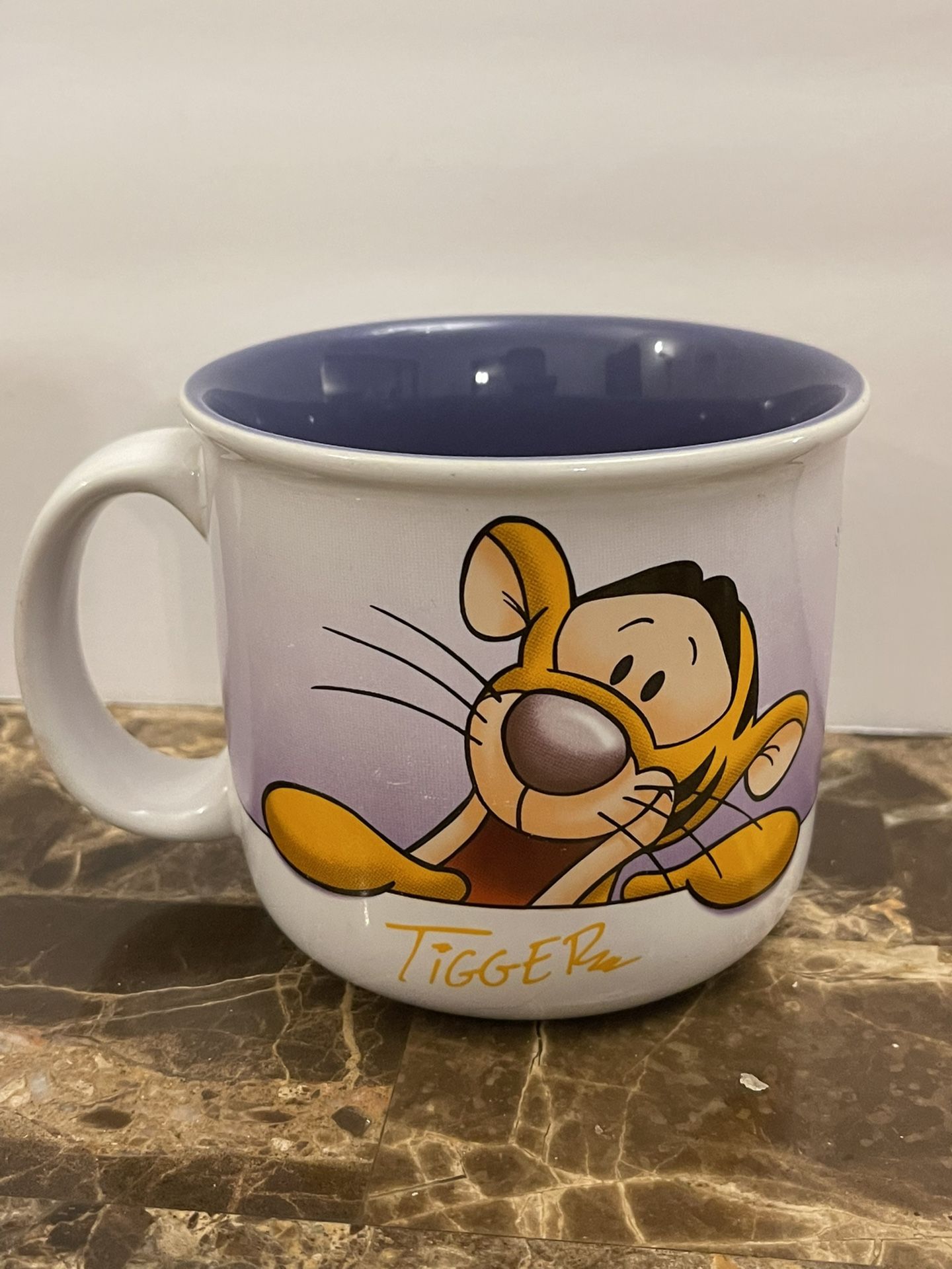 Tigger Mug Cup Walt Disney World Tigger Purple Peek A Boo Hide & Seek Coffee Mug