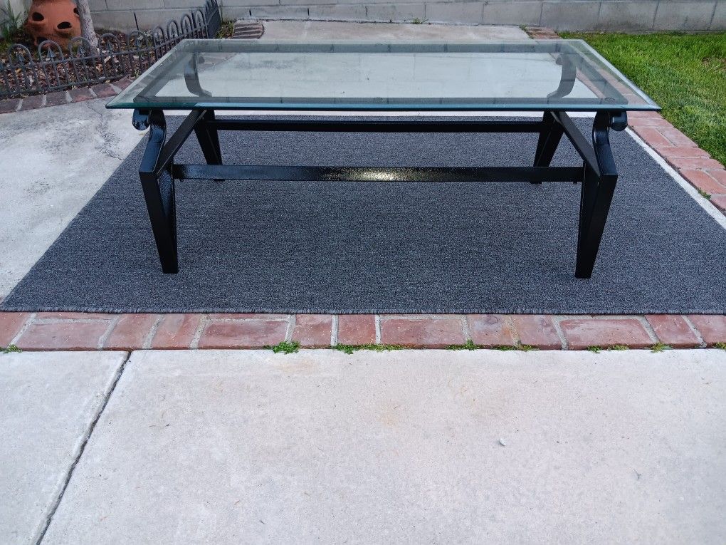 Glass Top Coffee Table