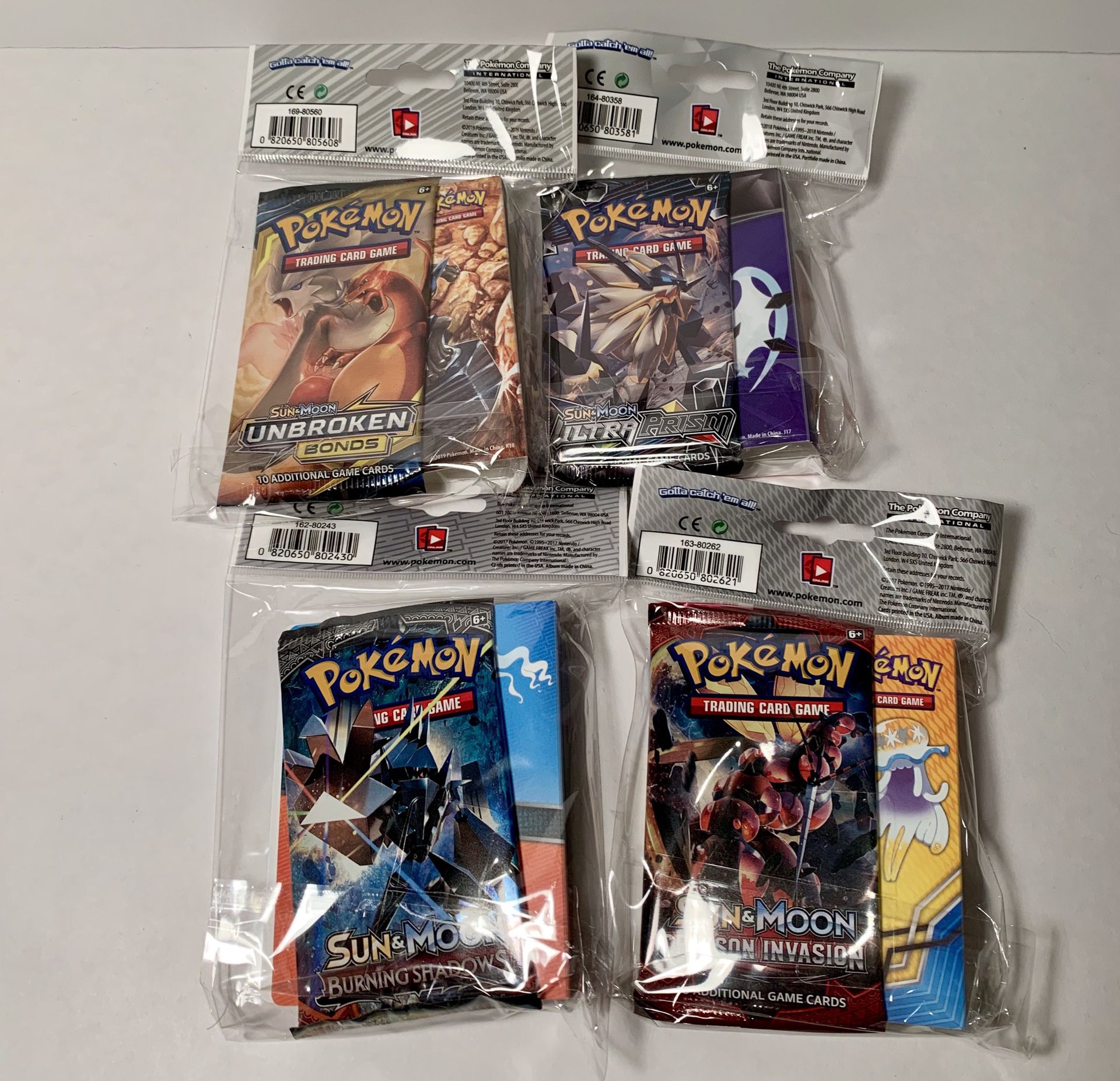 Pokemon Mini Binders with Packs Still Included