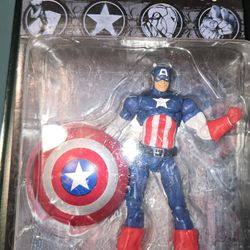 Marvel Infinite Series Captain America Action Figure 