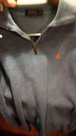 Small blue polo looks larger though