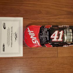 2015 Kurt Busch Autographed Nascar #41 