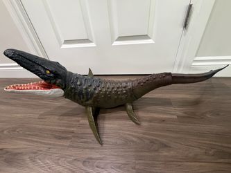 Mattel Jurassic World Rebirth Super Colossal Mosasaurus 37”