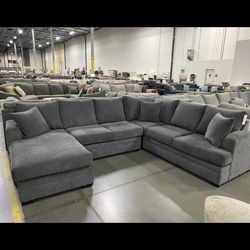 Grey Sectional From Living Spaces 