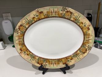 Vintage Lenox platter and bowl
