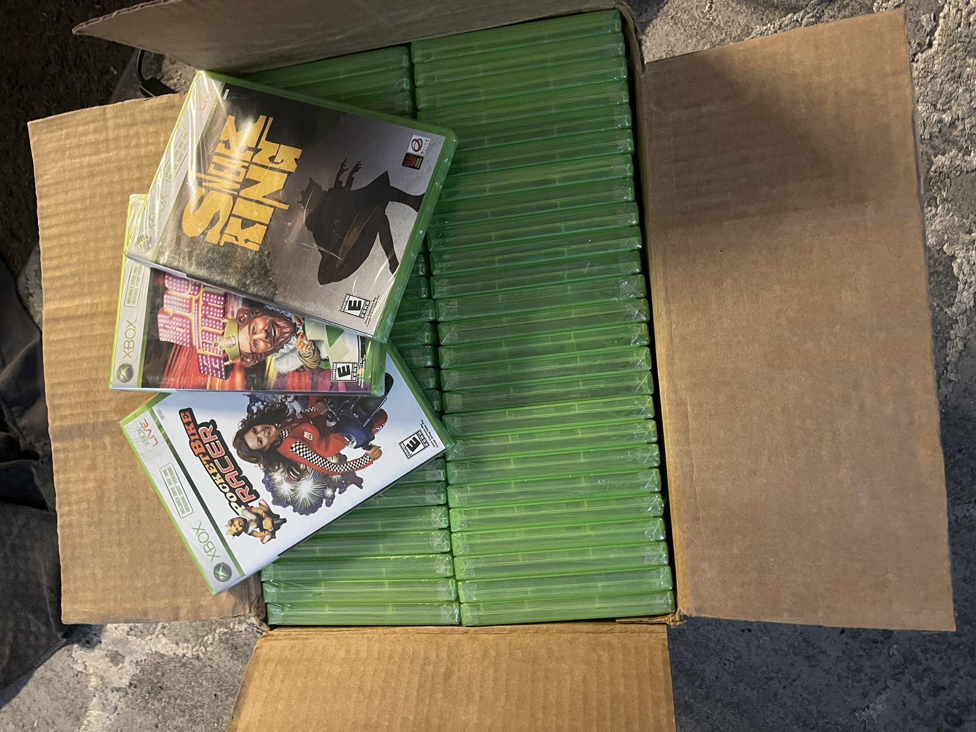 100 Xbox360/xbox Burger King Games