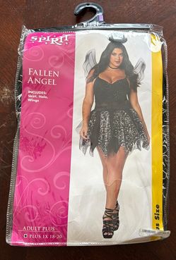 Spirit Fallen Angel Halloween Costume Plus Size 1X