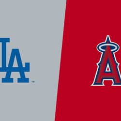 Los Angeles Dodgers at Los Angeles Angels