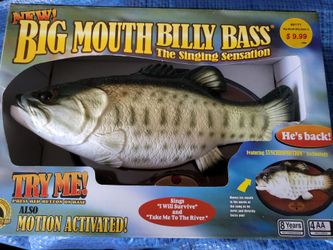 Big Mouth Billy Bass Singing Fish