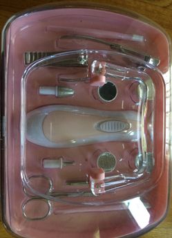 Available-portable mani/pedi set
